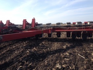 The planter rig with 16 individual planters.