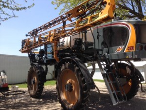 The big ol' sprayer.  I could literally walk under it without ducking my head.